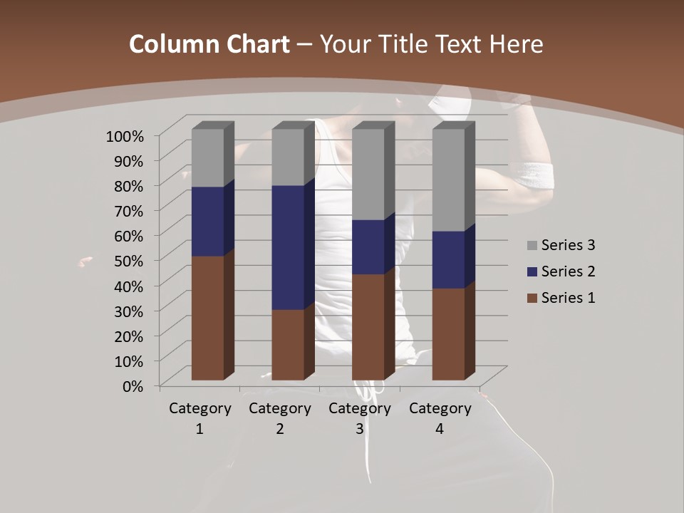 Boy Young Aerobics PowerPoint Template