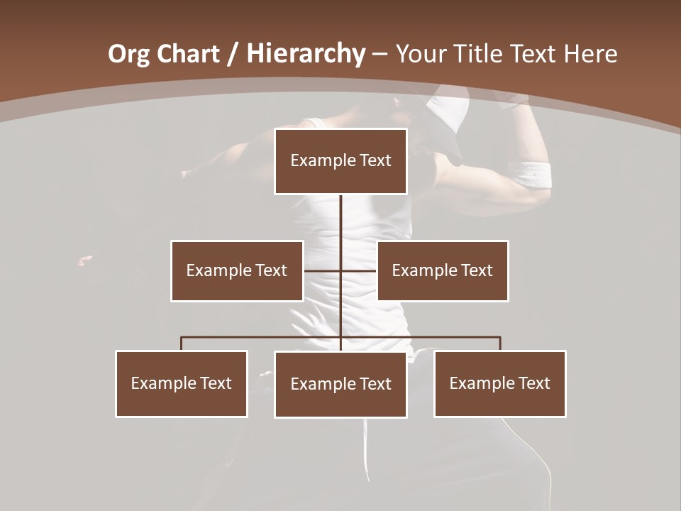 Boy Young Aerobics PowerPoint Template