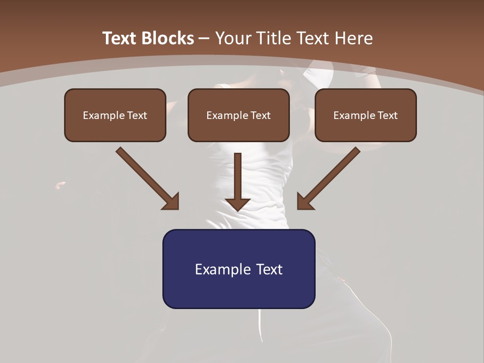 Boy Young Aerobics PowerPoint Template