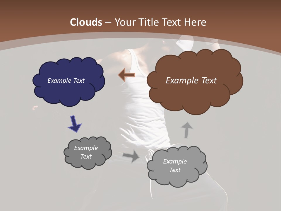 Boy Young Aerobics PowerPoint Template