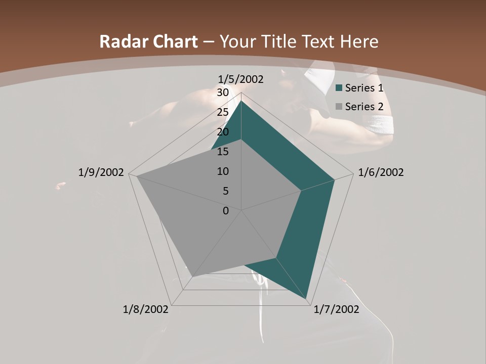 Boy Young Aerobics PowerPoint Template