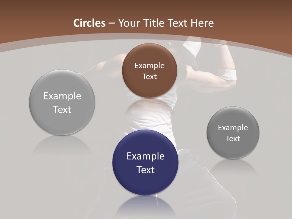 Boy Young Aerobics PowerPoint Template