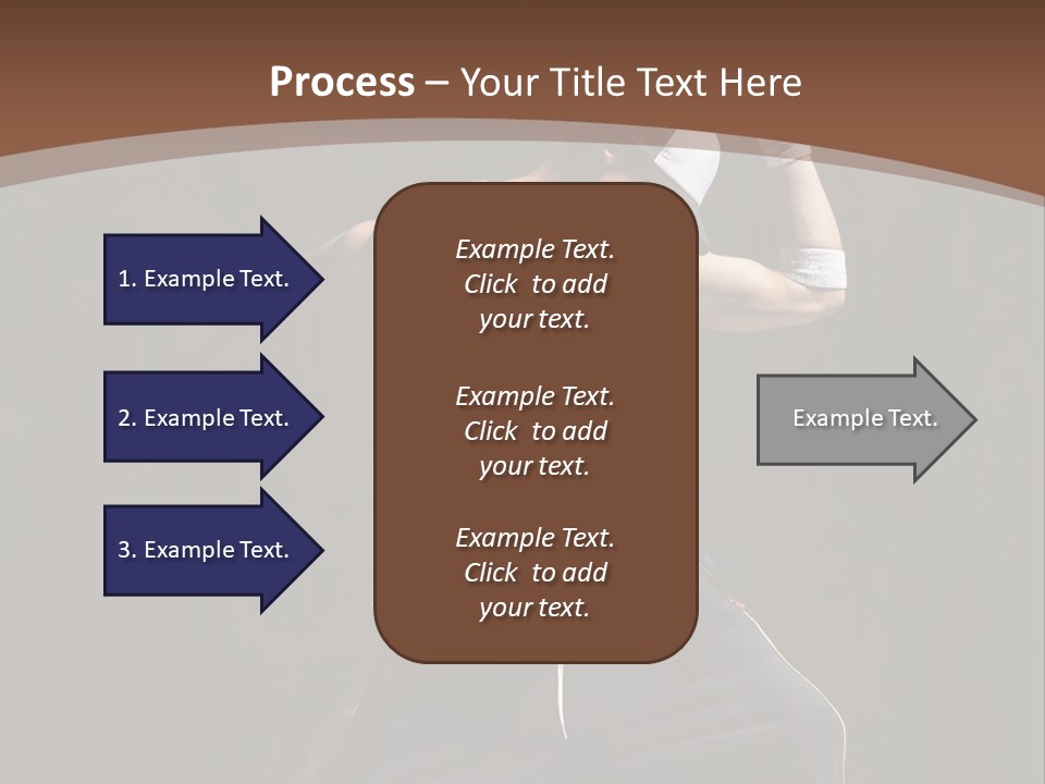 Boy Young Aerobics PowerPoint Template