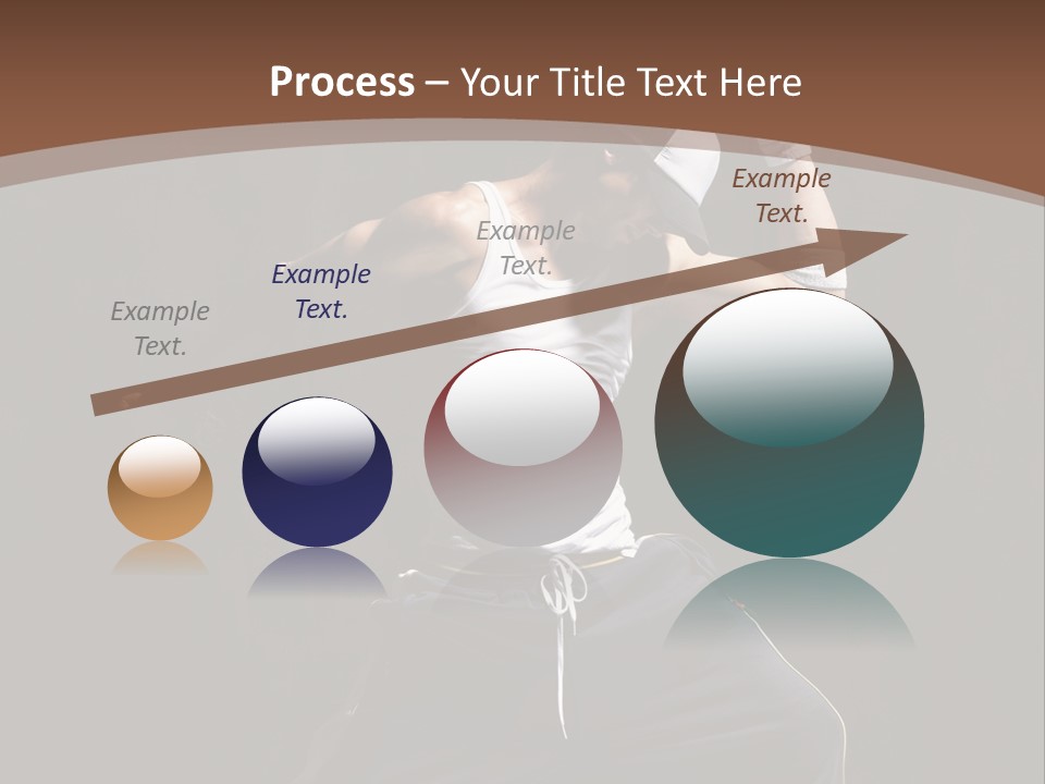 Boy Young Aerobics PowerPoint Template