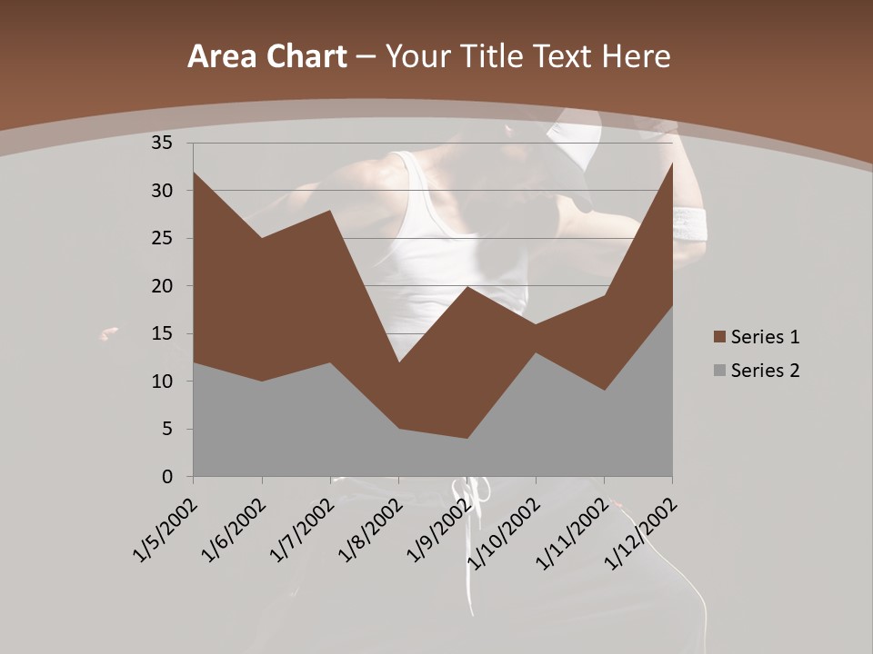 Boy Young Aerobics PowerPoint Template