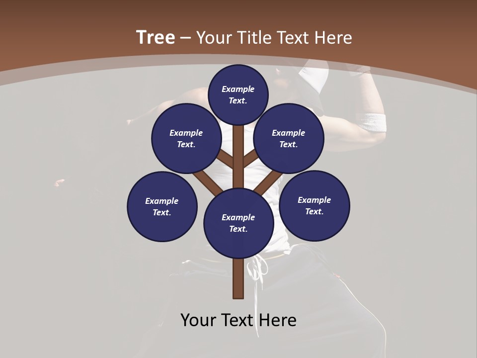 Boy Young Aerobics PowerPoint Template