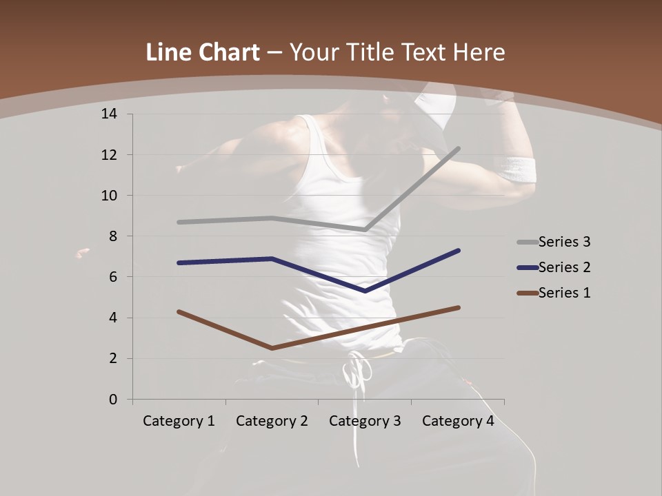 Boy Young Aerobics PowerPoint Template