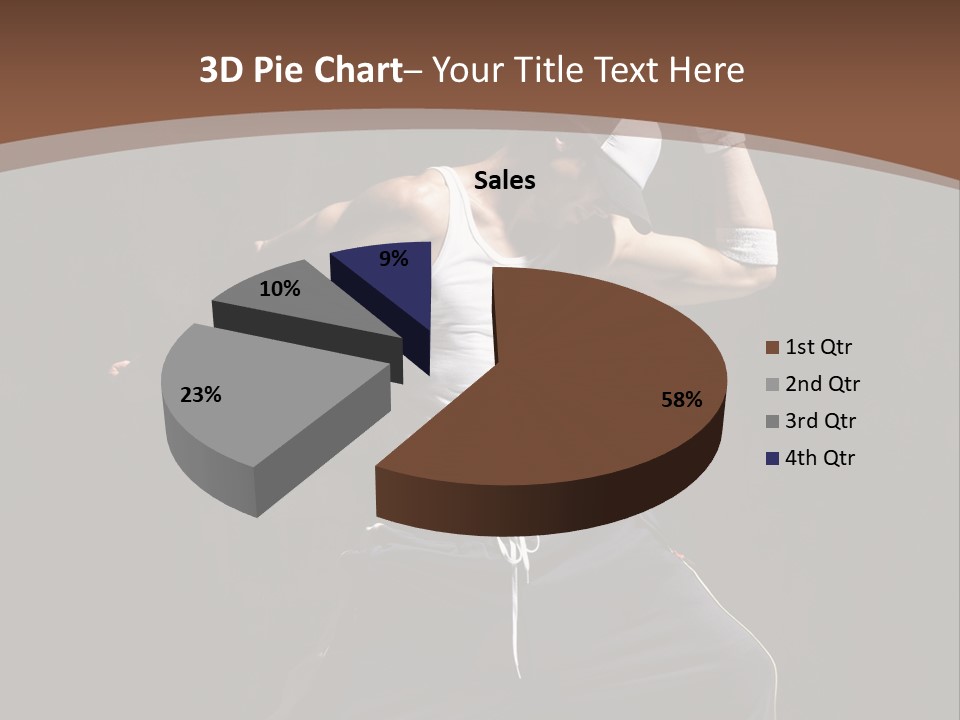 Boy Young Aerobics PowerPoint Template