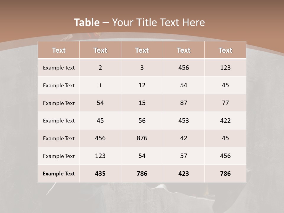 Dancer PowerPoint Template