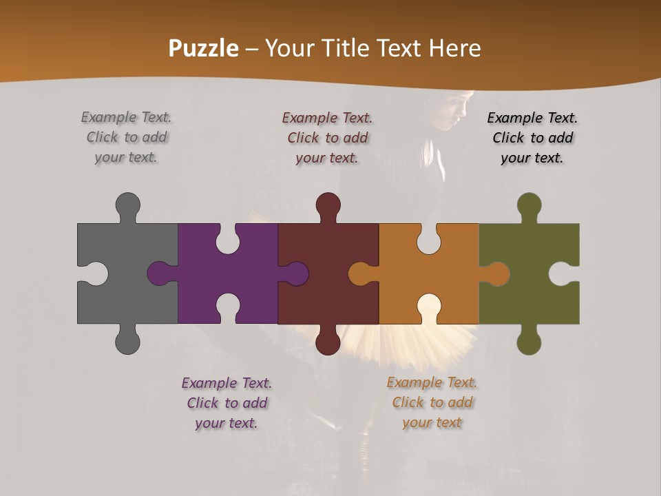 Teenager Cool Woman PowerPoint Template