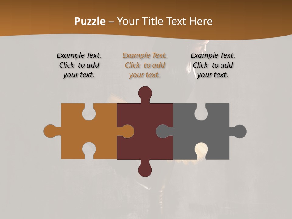 Teenager Cool Woman PowerPoint Template