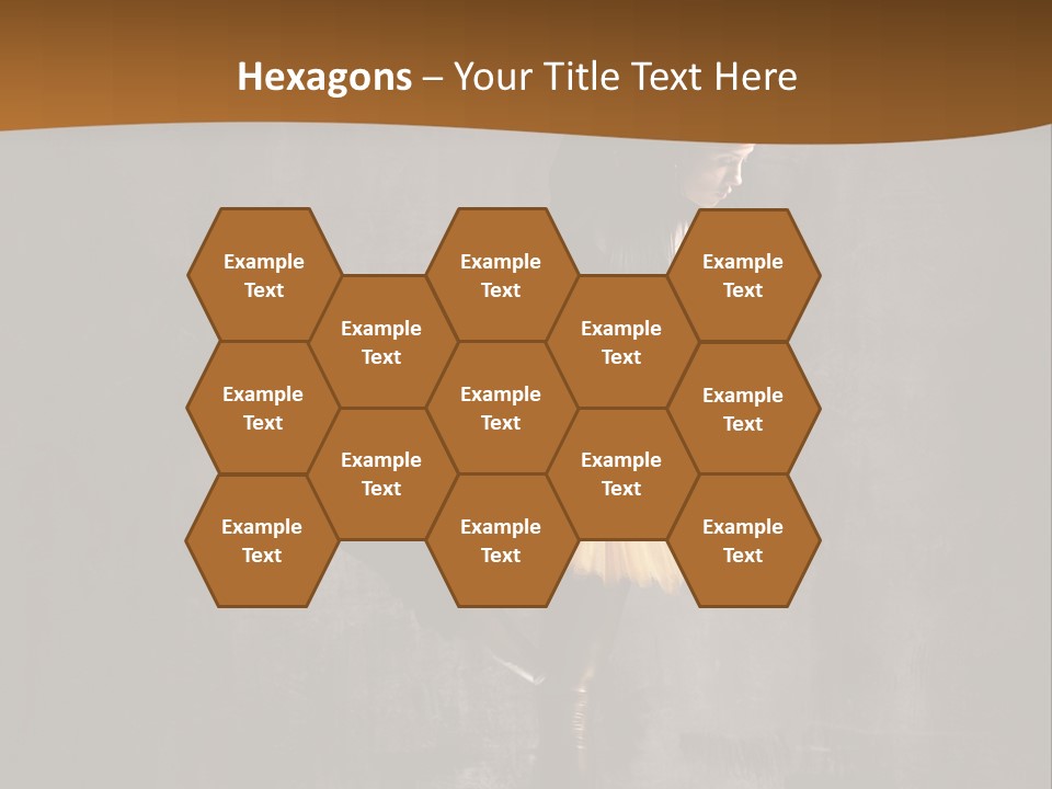 Teenager Cool Woman PowerPoint Template