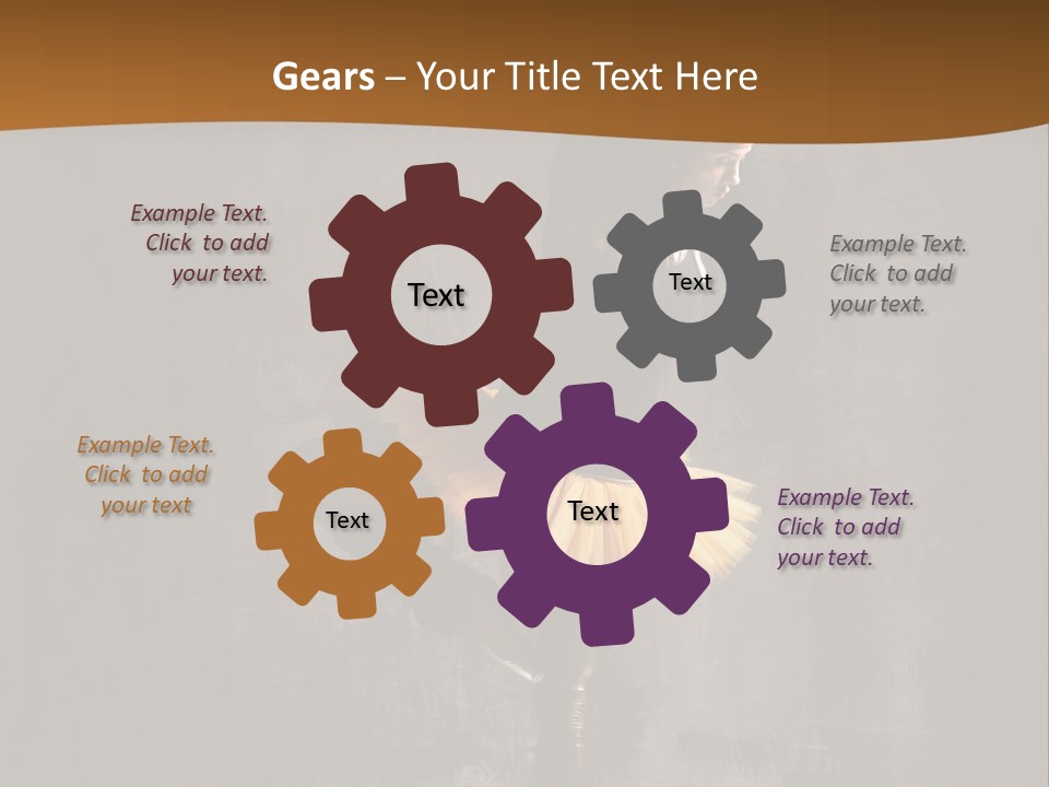 Teenager Cool Woman PowerPoint Template