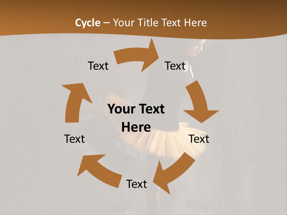 Teenager Cool Woman PowerPoint Template