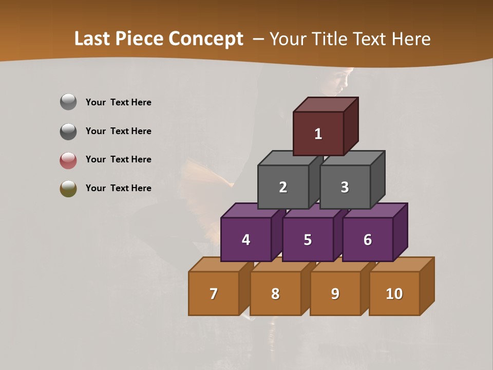 Teenager Cool Woman PowerPoint Template