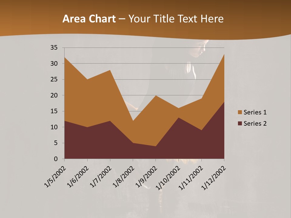 Teenager Cool Woman PowerPoint Template