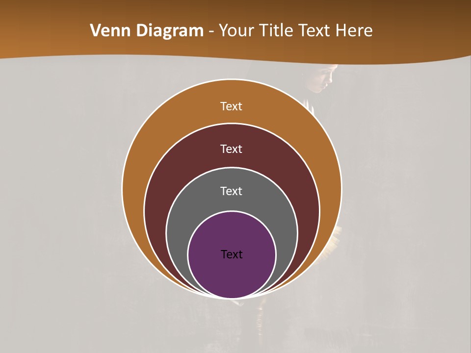 Teenager Cool Woman PowerPoint Template