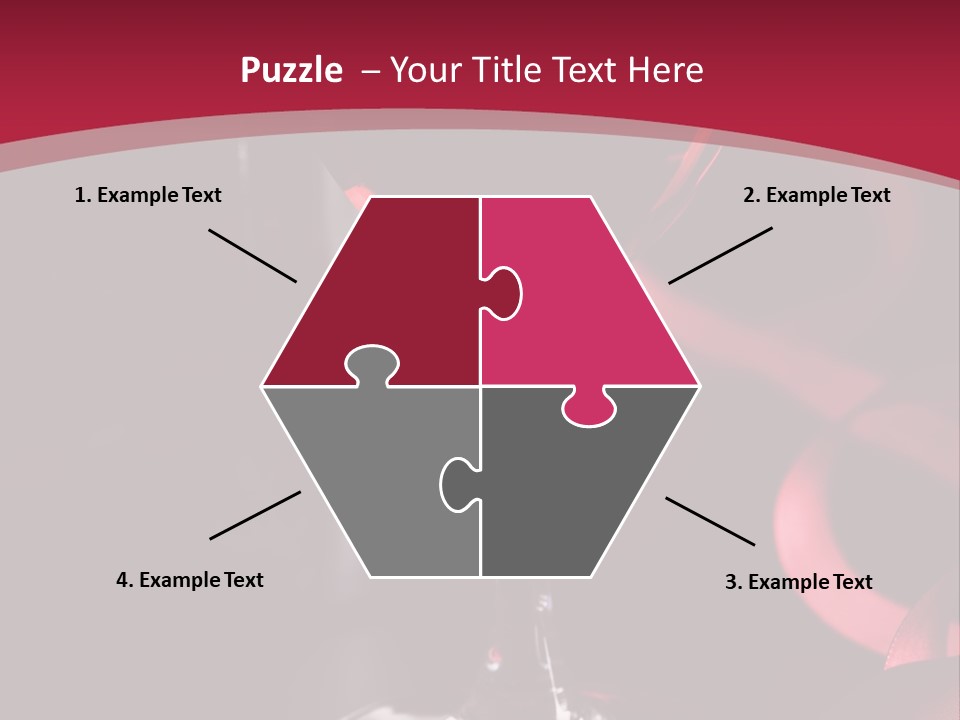 Red Wine On Black Background PowerPoint Template