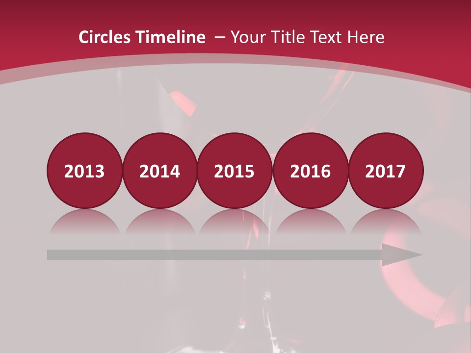 Red Wine On Black Background PowerPoint Template