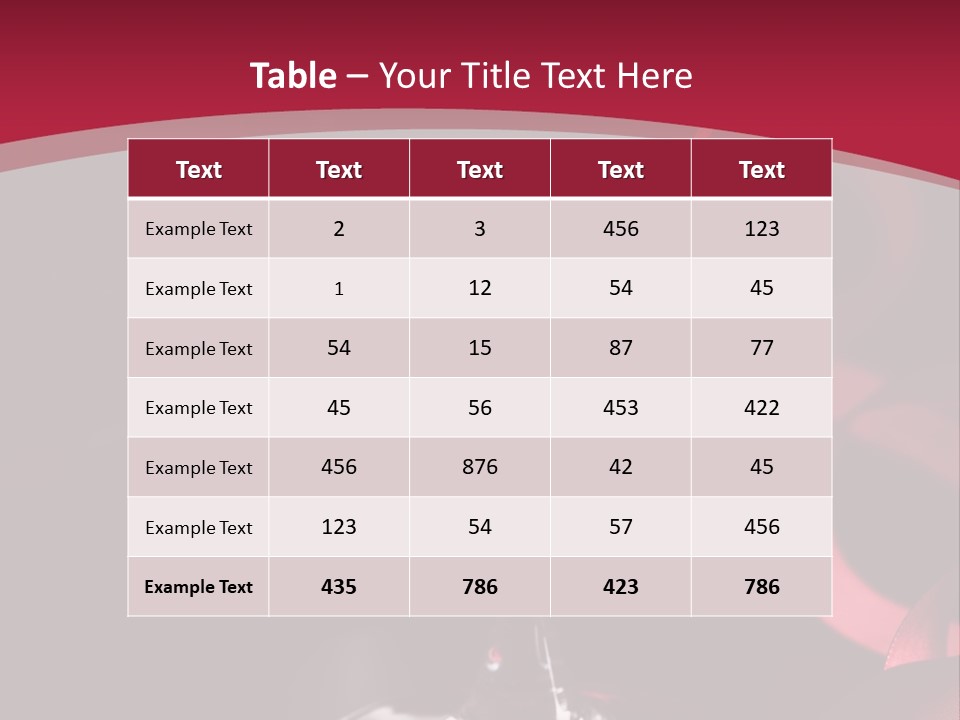 Red Wine On Black Background PowerPoint Template