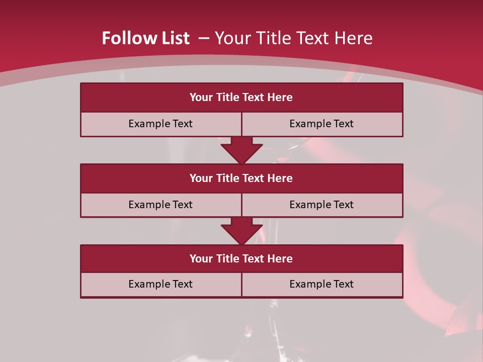 Red Wine On Black Background PowerPoint Template