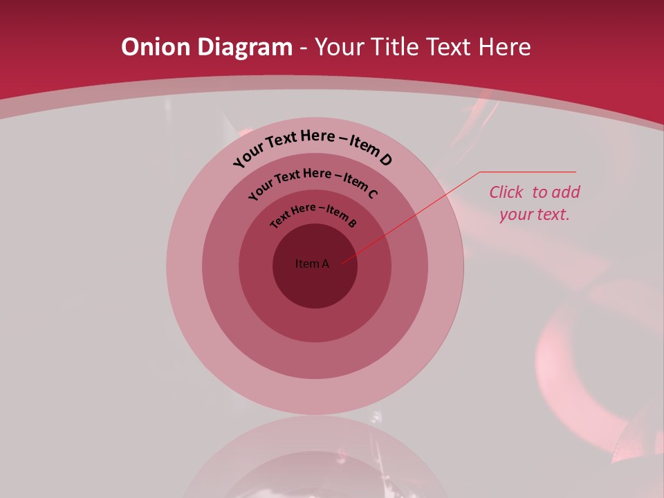 Red Wine On Black Background PowerPoint Template