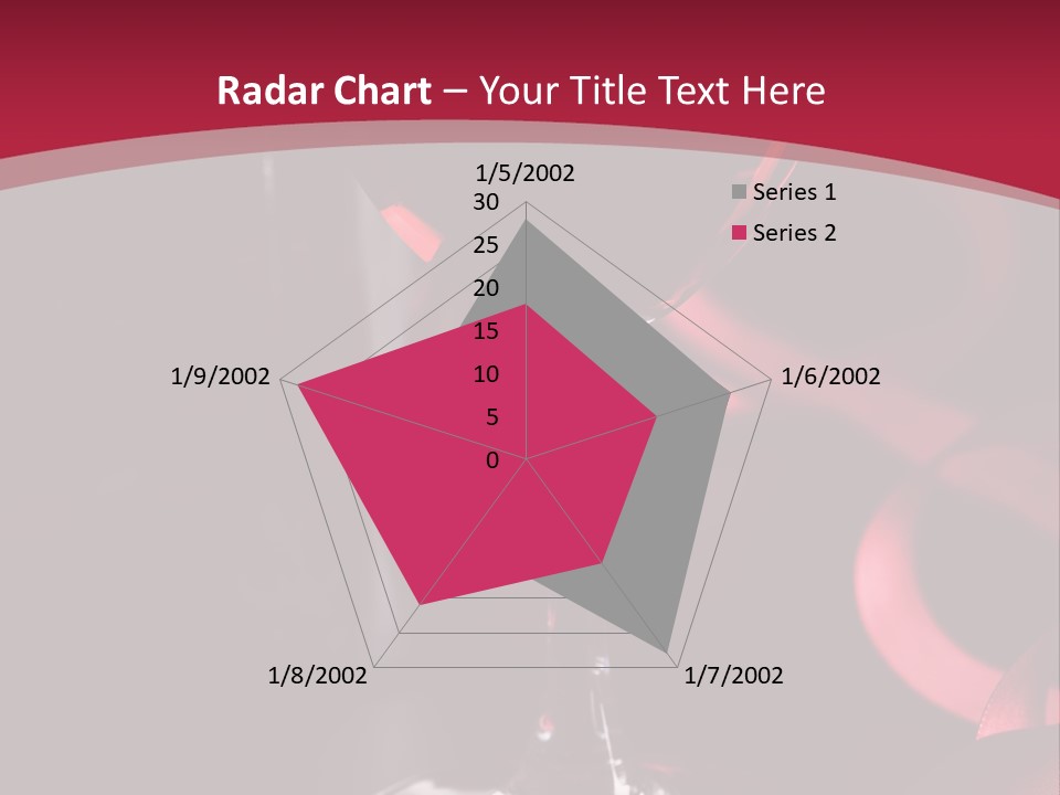 Red Wine On Black Background PowerPoint Template