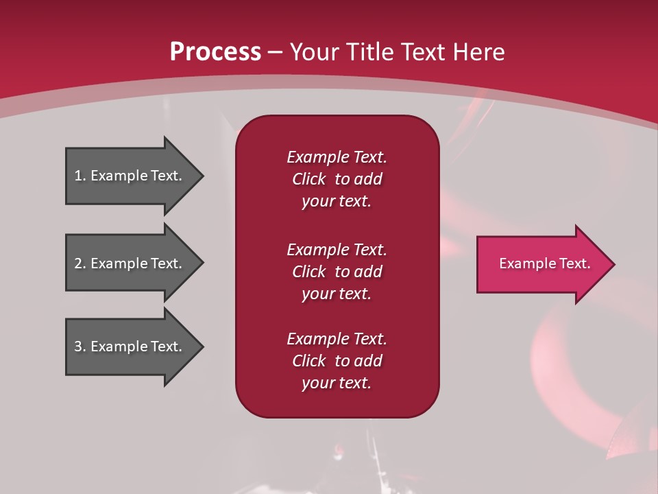 Red Wine On Black Background PowerPoint Template