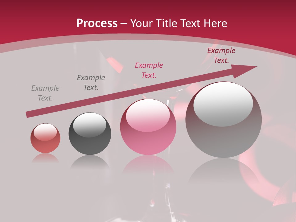 Red Wine On Black Background PowerPoint Template