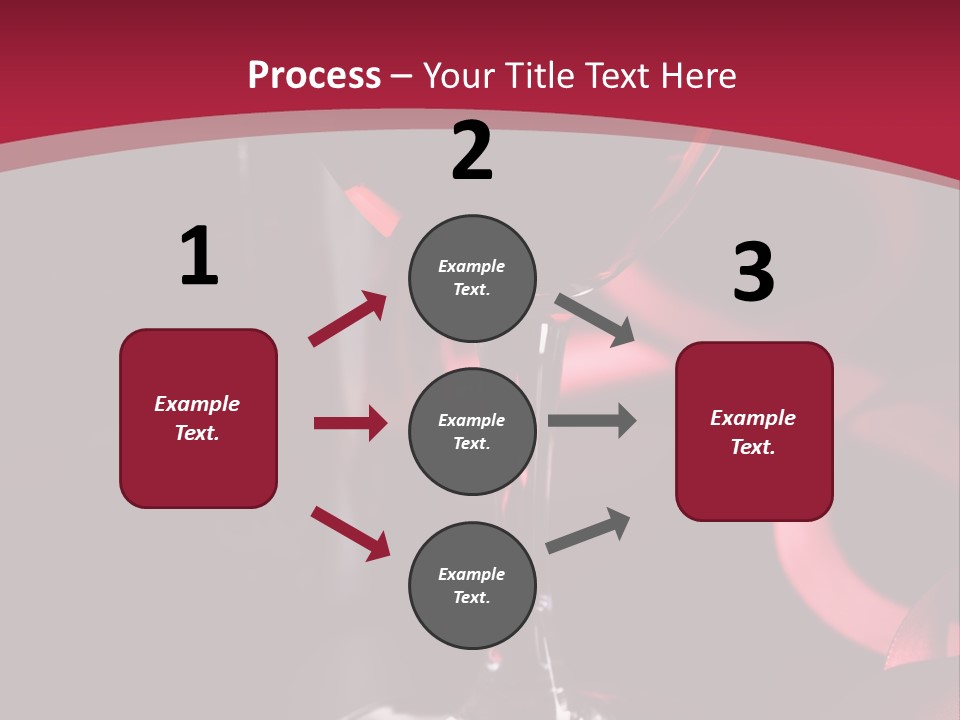 Red Wine On Black Background PowerPoint Template