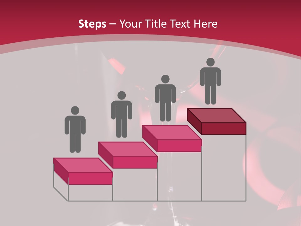 Red Wine On Black Background PowerPoint Template