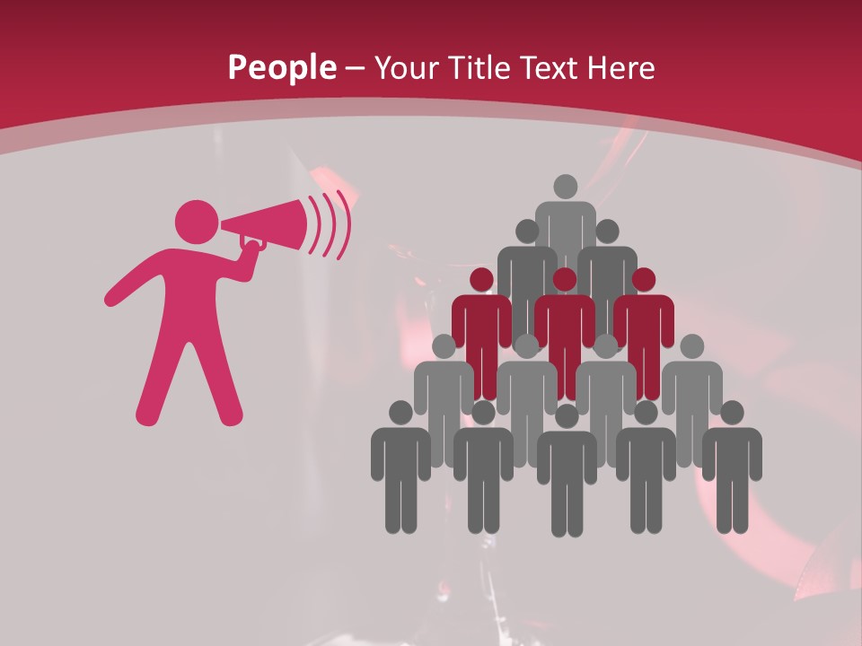 Red Wine On Black Background PowerPoint Template