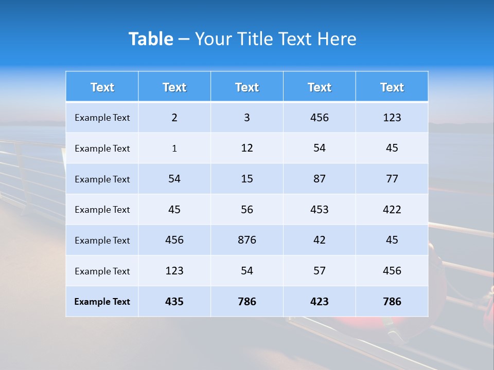 Board Cruise Ship PowerPoint Template