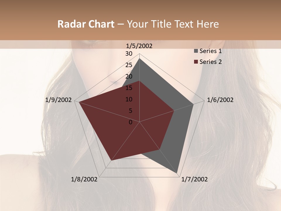 One Piece Human Hair Extensions Clip PowerPoint Template