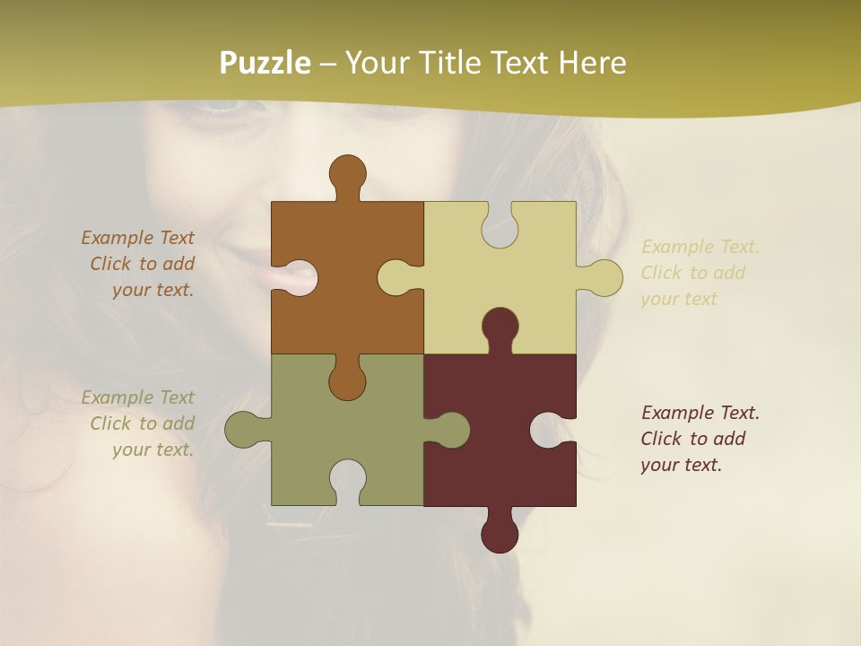 Autumn Portrait PowerPoint Template