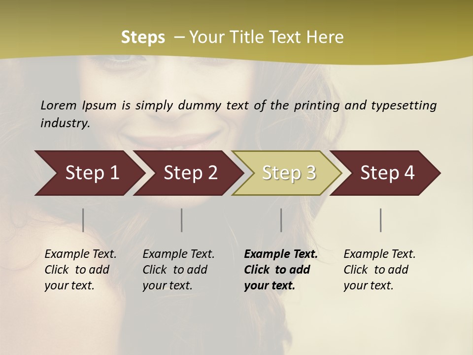 Autumn Portrait PowerPoint Template