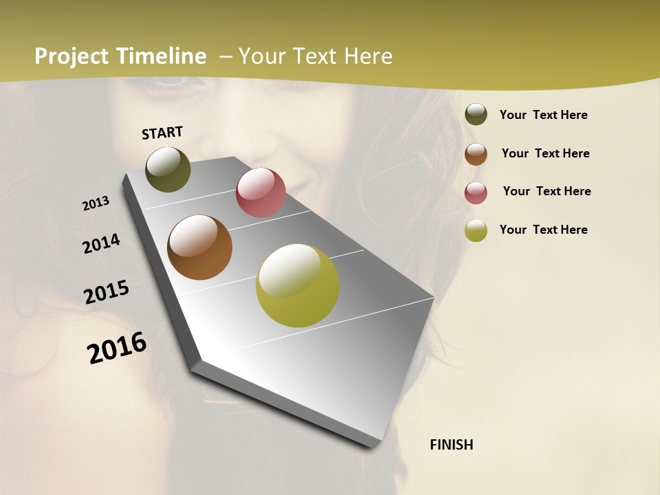 Autumn Portrait PowerPoint Template