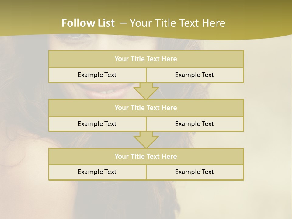 Autumn Portrait PowerPoint Template