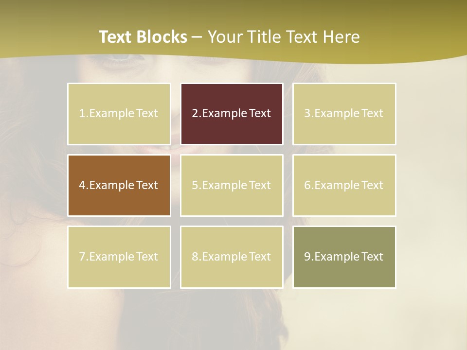 Autumn Portrait PowerPoint Template