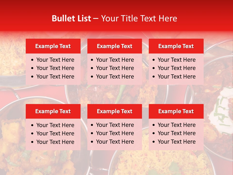 Indian Food PowerPoint Template