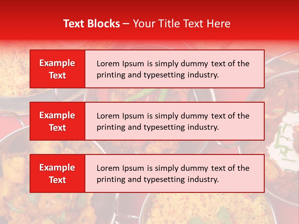 Indian Food PowerPoint Template