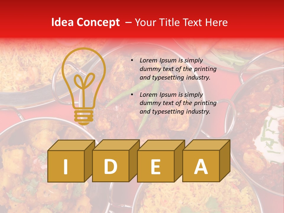 Indian Food PowerPoint Template