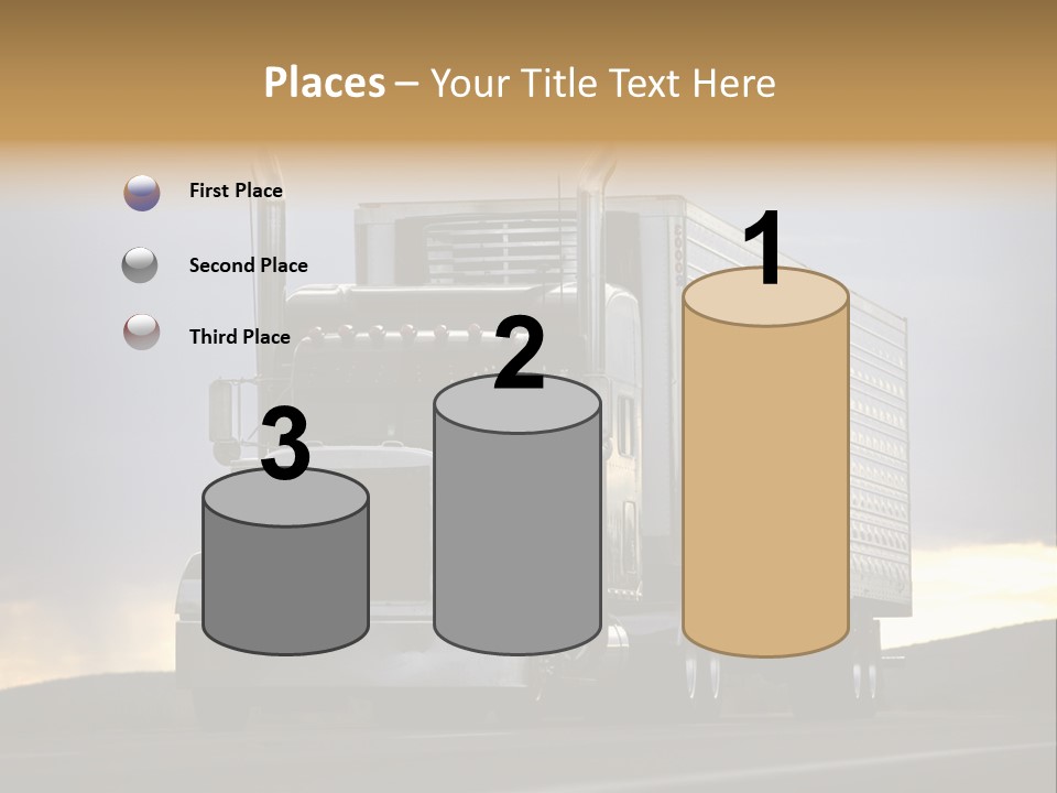Truck Driving PowerPoint Template