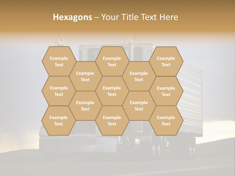 Truck Driving PowerPoint Template