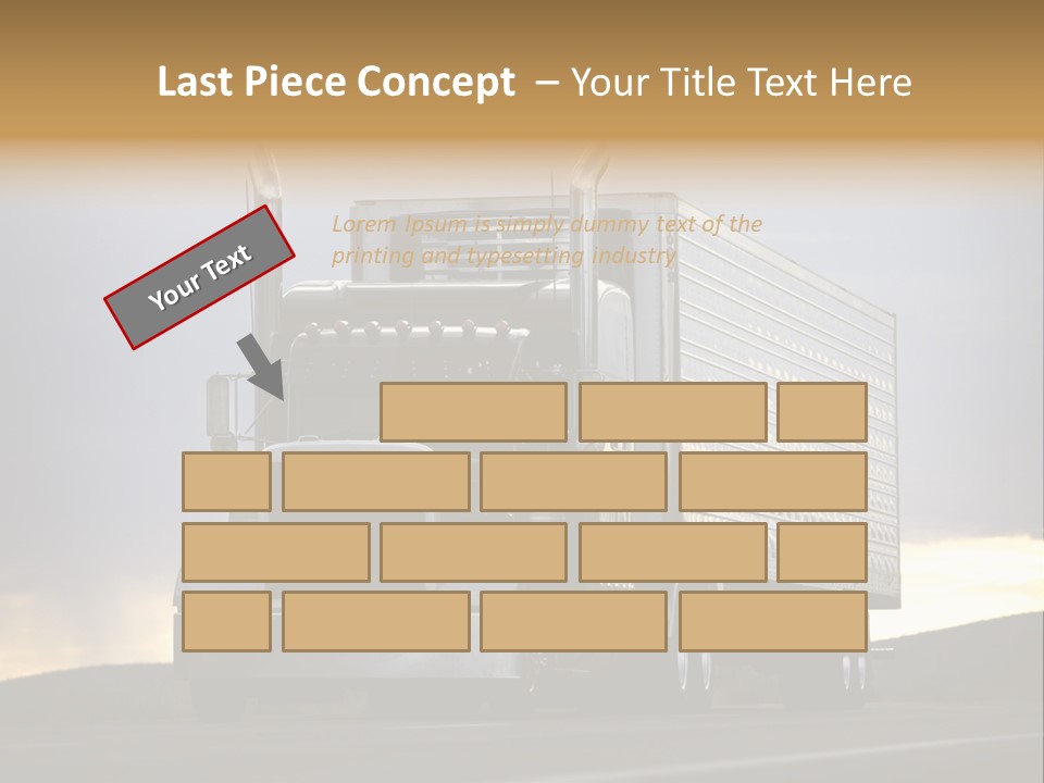 Truck Driving PowerPoint Template