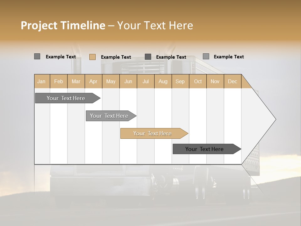 Truck Driving PowerPoint Template