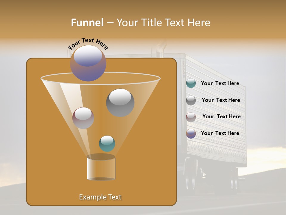 Truck Driving PowerPoint Template