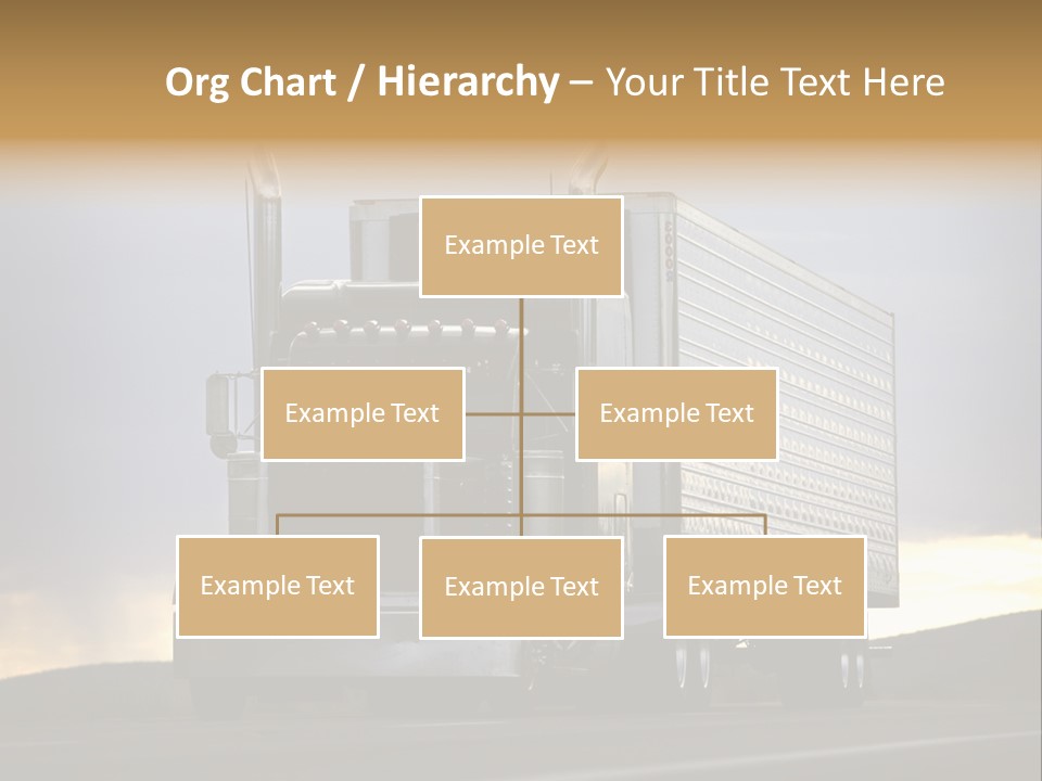 Truck Driving PowerPoint Template