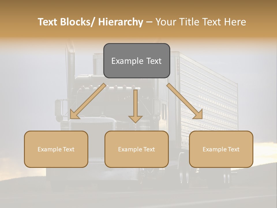 Truck Driving PowerPoint Template
