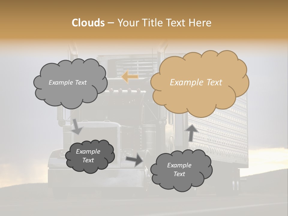 Truck Driving PowerPoint Template